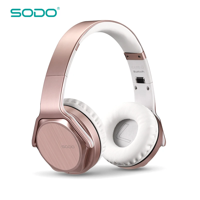 Оригинальные наушники SODO MH3 2в1 bluetooth динамик беспроводная гарнитура спортивные