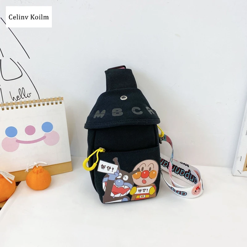 

Celinv Koilm Kid Waist Bag For Girl Boy Cute Fanny Cartoon Chest Bag Children Belt Bag Money Pouch Baby Zipper Waist Pack Bum