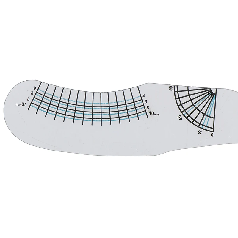 Линейка для наращивания ресниц измерительная Длина завивка градусов инструмент