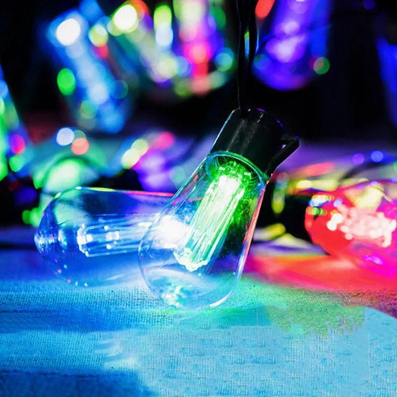 

Solar Light Garden Decoration Outdoor Lights IP65 Waterproof String Light G40 Bulb Fairy Lamp for Vegetable Garden Garland.