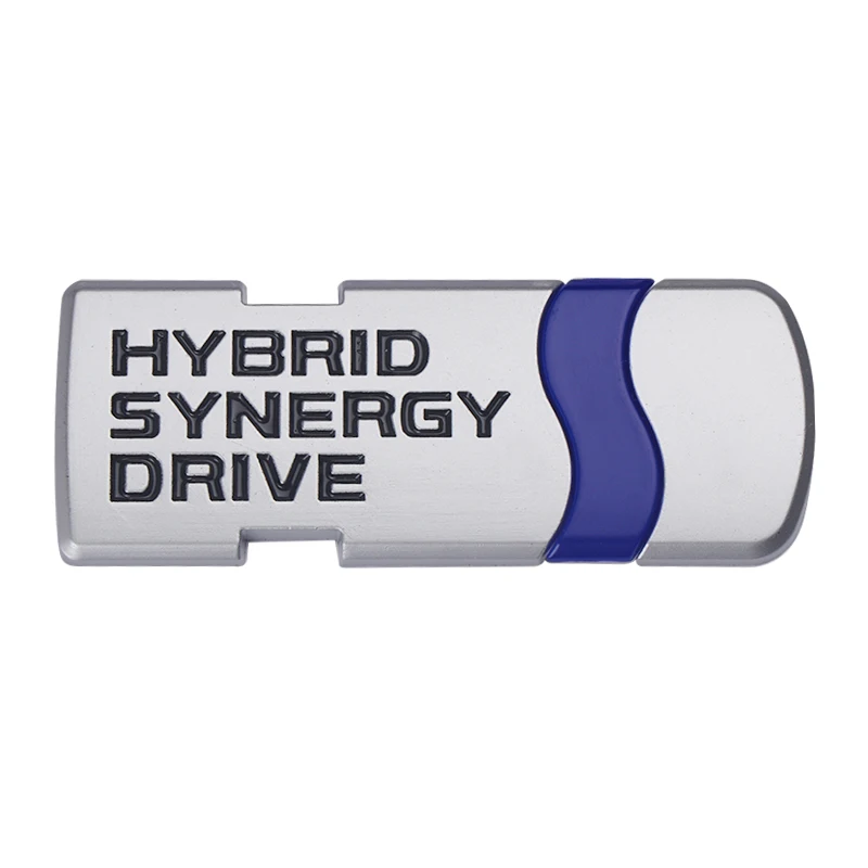 

Для Toyota Hybrid Synergy Drive с надписью Prius Camry Rav4 Crown, автомобильный Стайлинг, металлическая эмблема, наклейка, наклейка, автомобильные аксессуары