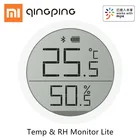 Цифровой термометр и гигрометр Xiaomi Qingping, электронный прибор с ЖК-экраном для автоматической записи данных, работает с приложением Mi Home, BLE5.0