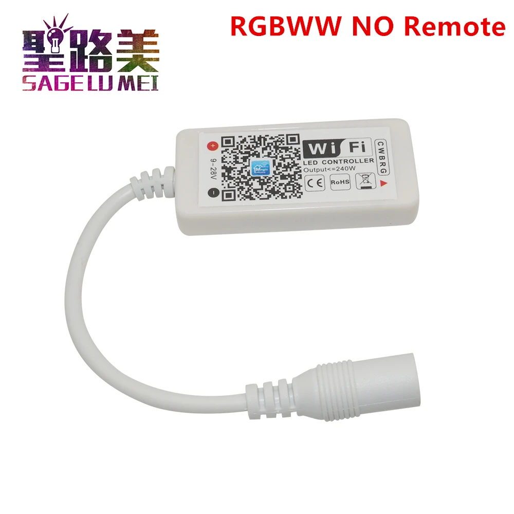 DC12V 24V беспроводной WIFI светодиодный RGB / RGBW управление ler RF дистанционное IOS/Android