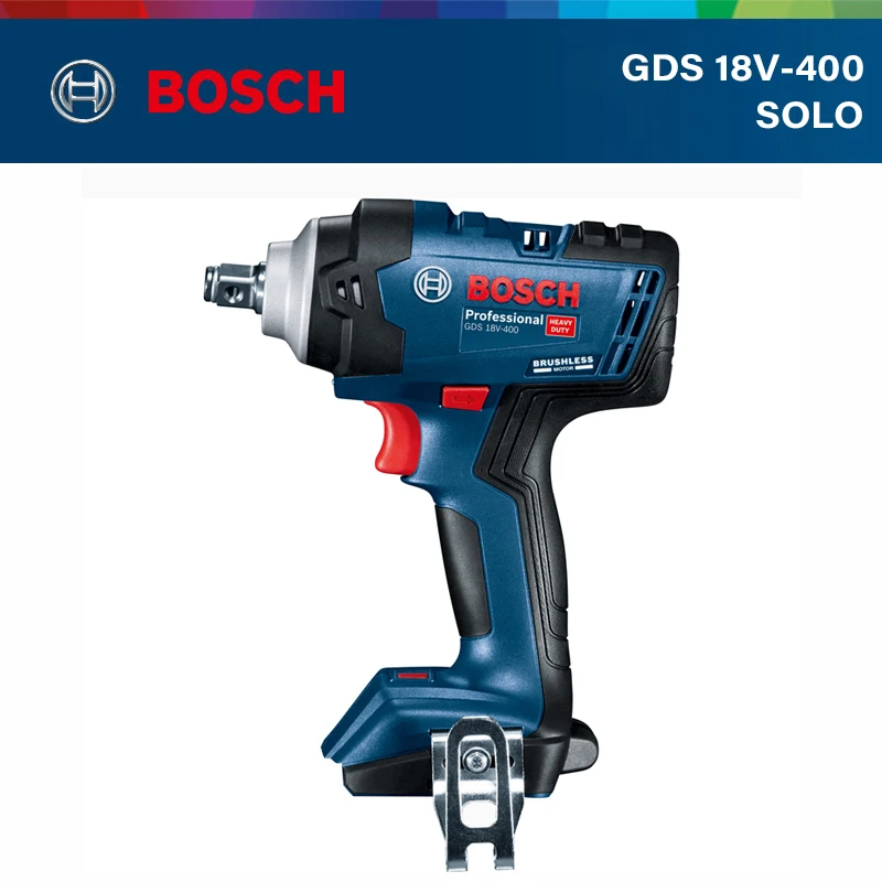 Bosch GDS 18v-400 бесщеточный литиевых ударный гайковерт 400Nm воздействия машинный