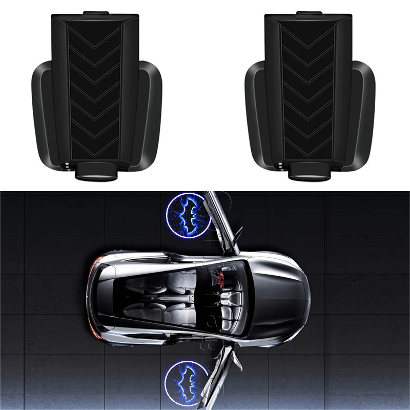 Беспроводной светодиодный лазерный проектор для двери автомобиля 2