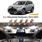 12 шт., Автомобильные светодиодные лампы Canbus для внутреннего освещения для Mitsubishi Outlander 2013, 2014, 2015, 2016, 2017, 2018, 2019, 2020, 2021