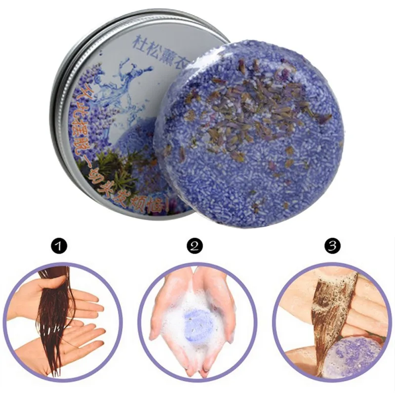 Мыло для волос ручной работы против перхоти увлажняющее с ароматом