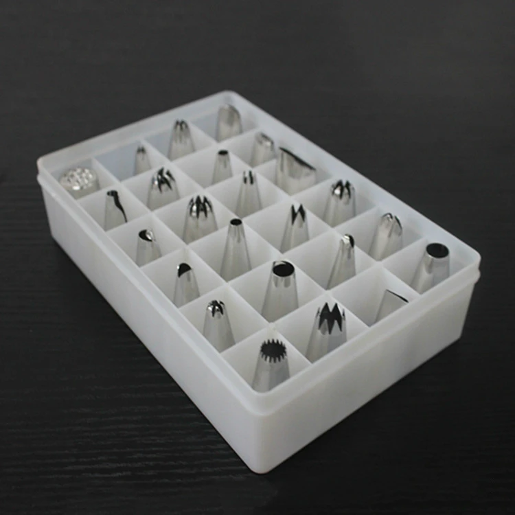 Мундштук из нержавеющей стали 24 304 набор для измельчения торта своими руками