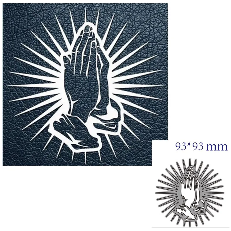 

metal cutting dies cut die mold prayer decoration Scrapbook paper craft knife mould blade punch stencils dies