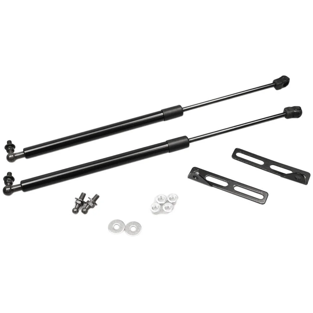 black carbon fiber Для Toyota RAV4 RAV 4(XA40) 2012- 2 шт. передний капот из углеродного волокна газовые стойки амортизатор подъемник поддерживает амортизатор - Цвет: black carbon fiber