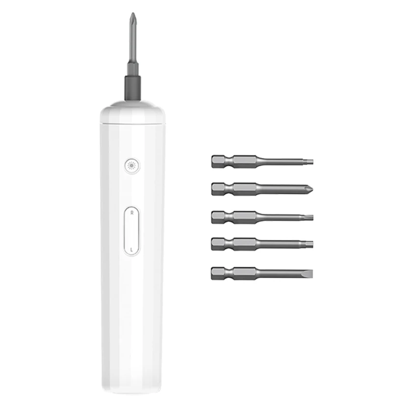 Electric Screwdriver Automatic Magnetic Precision Power Repair Tool with LED Light for Phone Watch Laptop | Инструменты