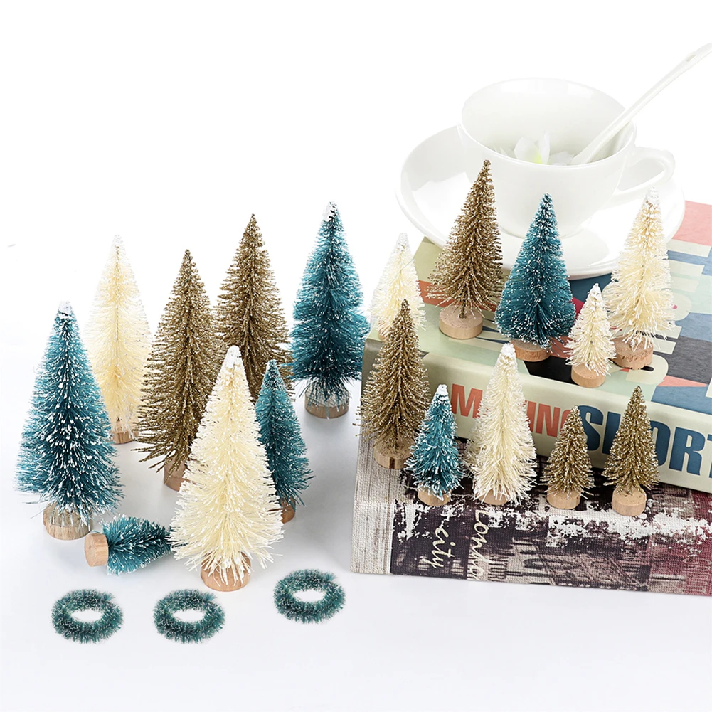 33 шт. искусственные матовые украшения для рождественской елки из сизаля