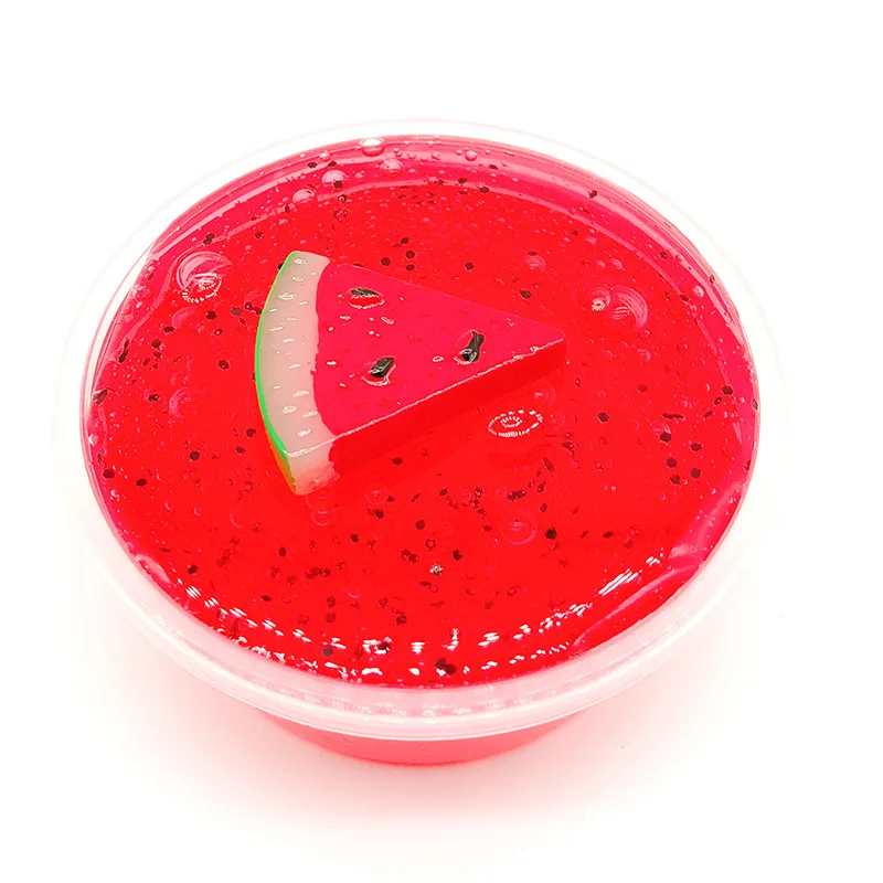 60ML Network Afdswg Sticky Squishy Slime Crystal Mud Glaseado Lake Transparent Mud Decompression Toy Squishy's Squishies Toy Extrusion - Цвет: 60ML Network
