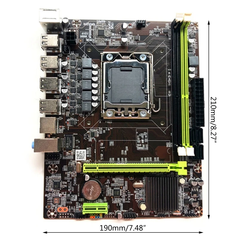 

X79 LGA1356 DDR3 Motherboard Support REG ECC Server Memory Xeon E5 Processor Dual Channel PCI-E