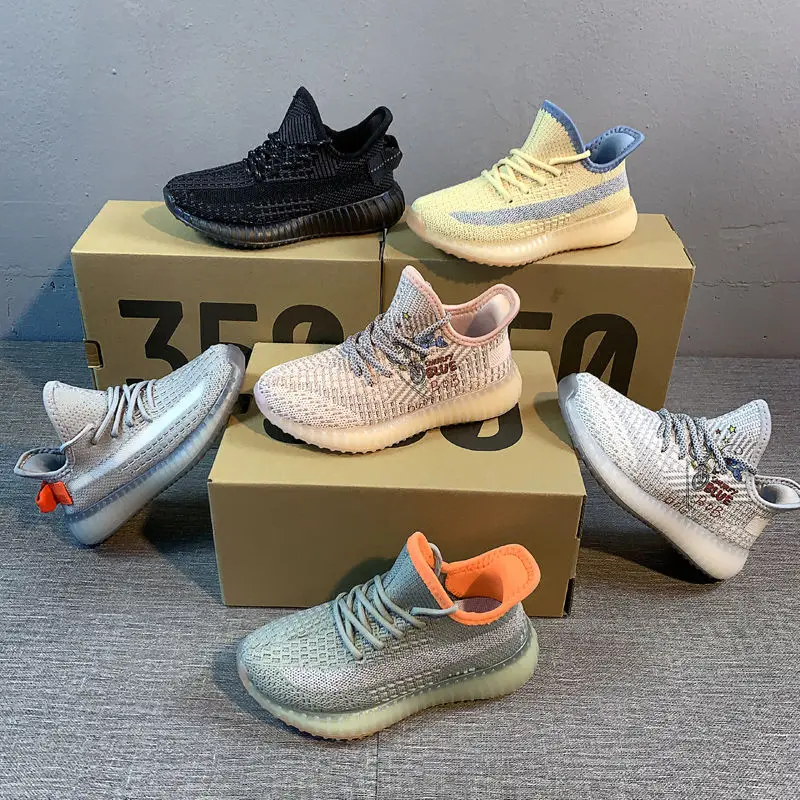 

Boys Starry Sky Mesh Breathable Casual Shoes 2021 New Summer Children's Shoes Grils Baby Soft Bottom Sports Shoes