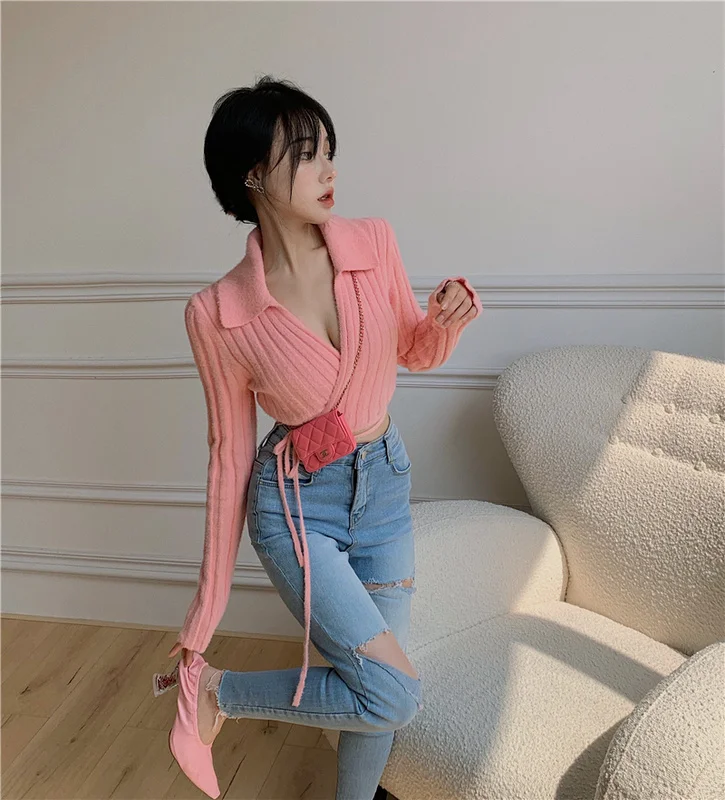 Женский кардиган в европейском и американском стиле| |