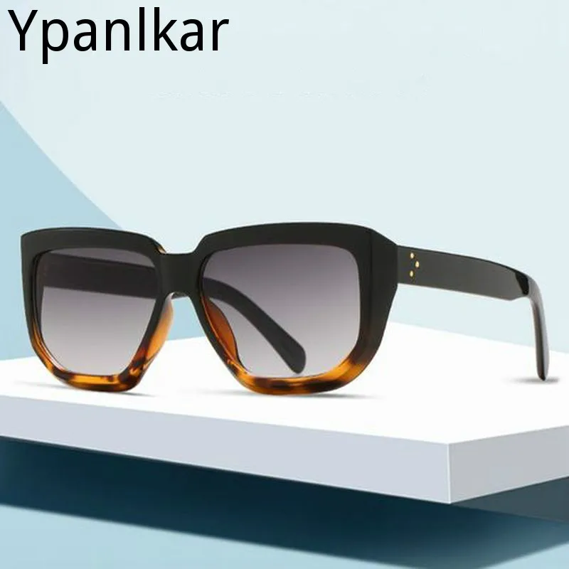 

2020 Fashion Vintage Square Style Gradient Sunglasses Women Ins Popular Brand Design Sun Glasses