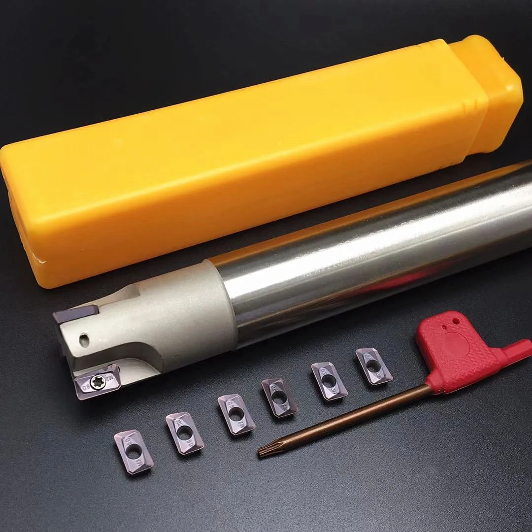 

BAP300R 10/12/16 / 20mm APMT1135 Milling Cutter Holder Shoulder Cutting Right Angle Precision Milling Cutter End Mill Holder BAP