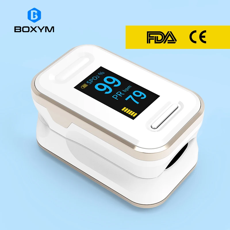 BOXYM Пальчиковый Пульсоксиметр SPO2 PR OLED дисплей цифровой Пальчиковый Пульсоксиметр De Dedo Pulsossimetro
