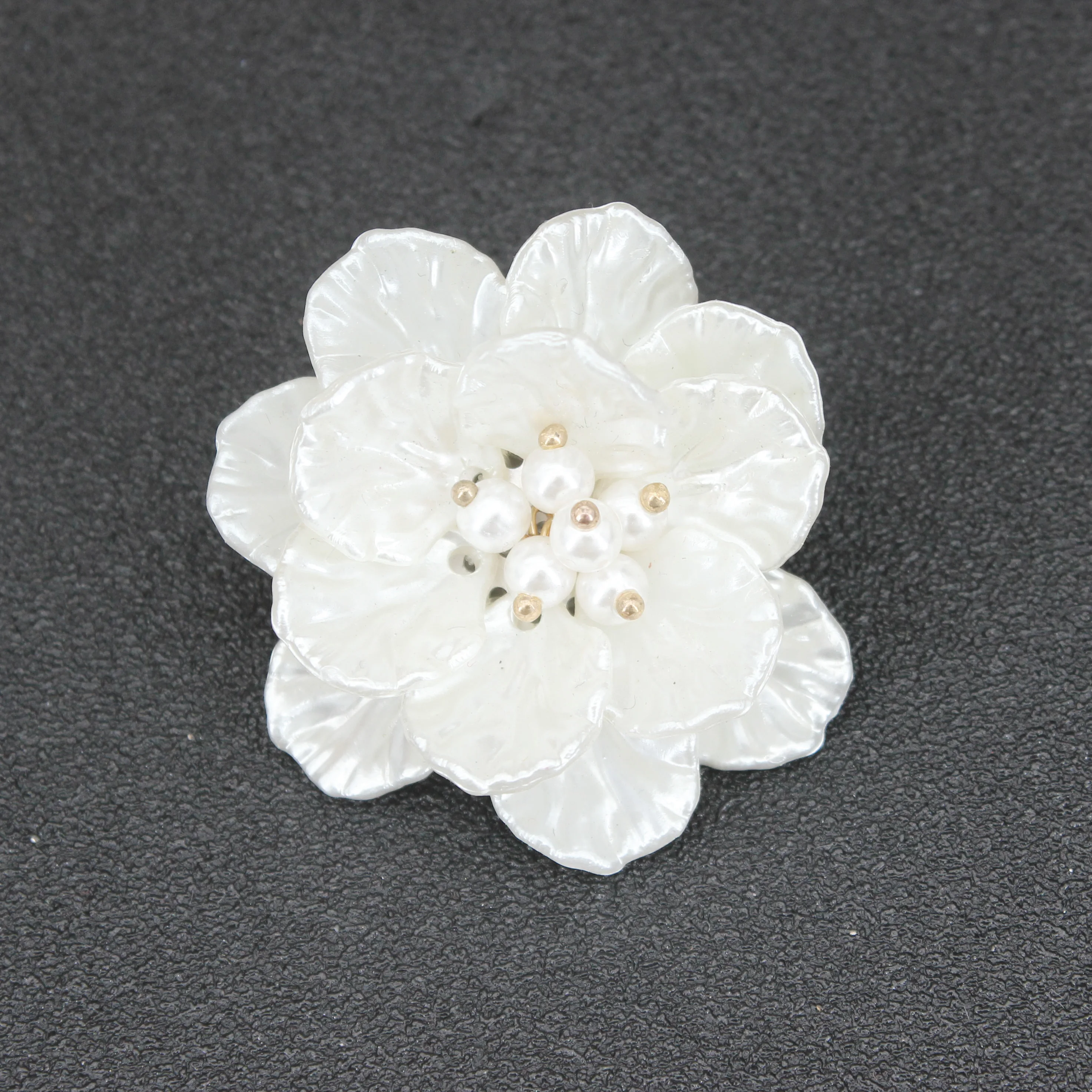 Очаровательная брошь в виде цветка булавка бусин с кристаллами для корсета