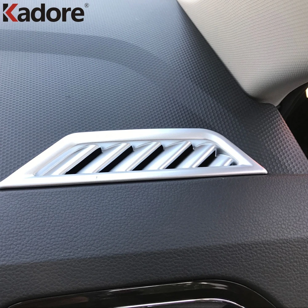 Матовая крышка для выпускного отверстия кондиционера Volkswagen Tiguan 2017 2018 2019 ABS