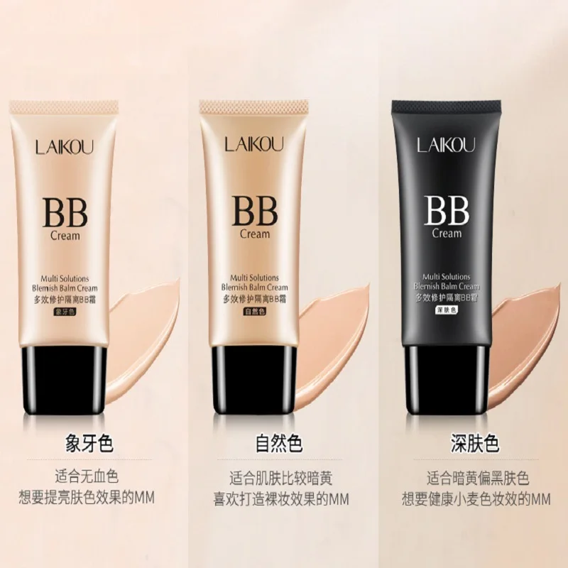 3 Colors BB Cream Cover Cremes Original Whitening Korean Concealer 50ml Isolation Nude Makeup Moisturizing Oil-Control |