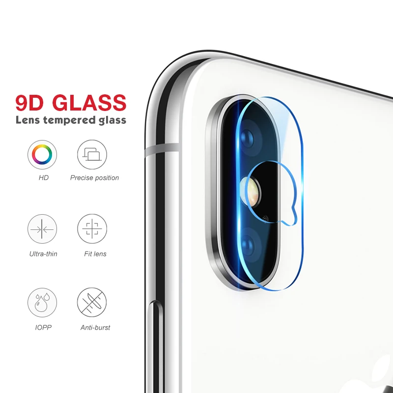 9D объектив камеры закаленное стекло для iPhone 11 Pro XS MAX XR 2019 Защитная пленка экрана