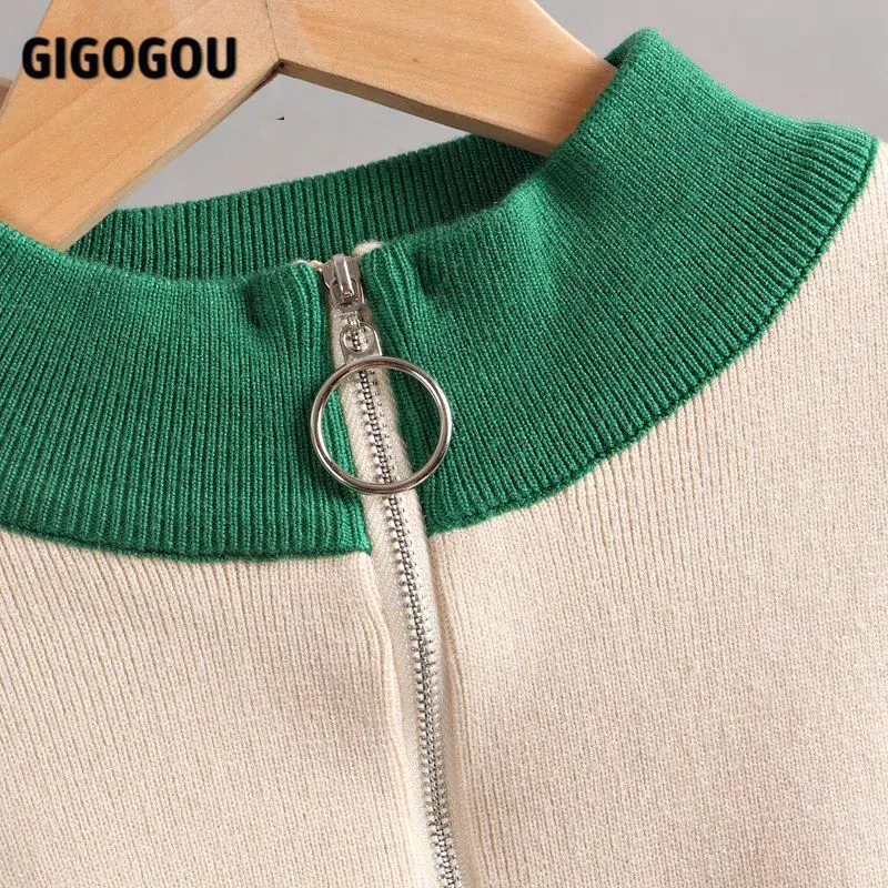 Фото Женский спортивный костюм GIGOGOU трикотажный комплект из 2 предметов с Женский спортивный костюм GIGOGOU трикотажный комплект из 2 предметов с