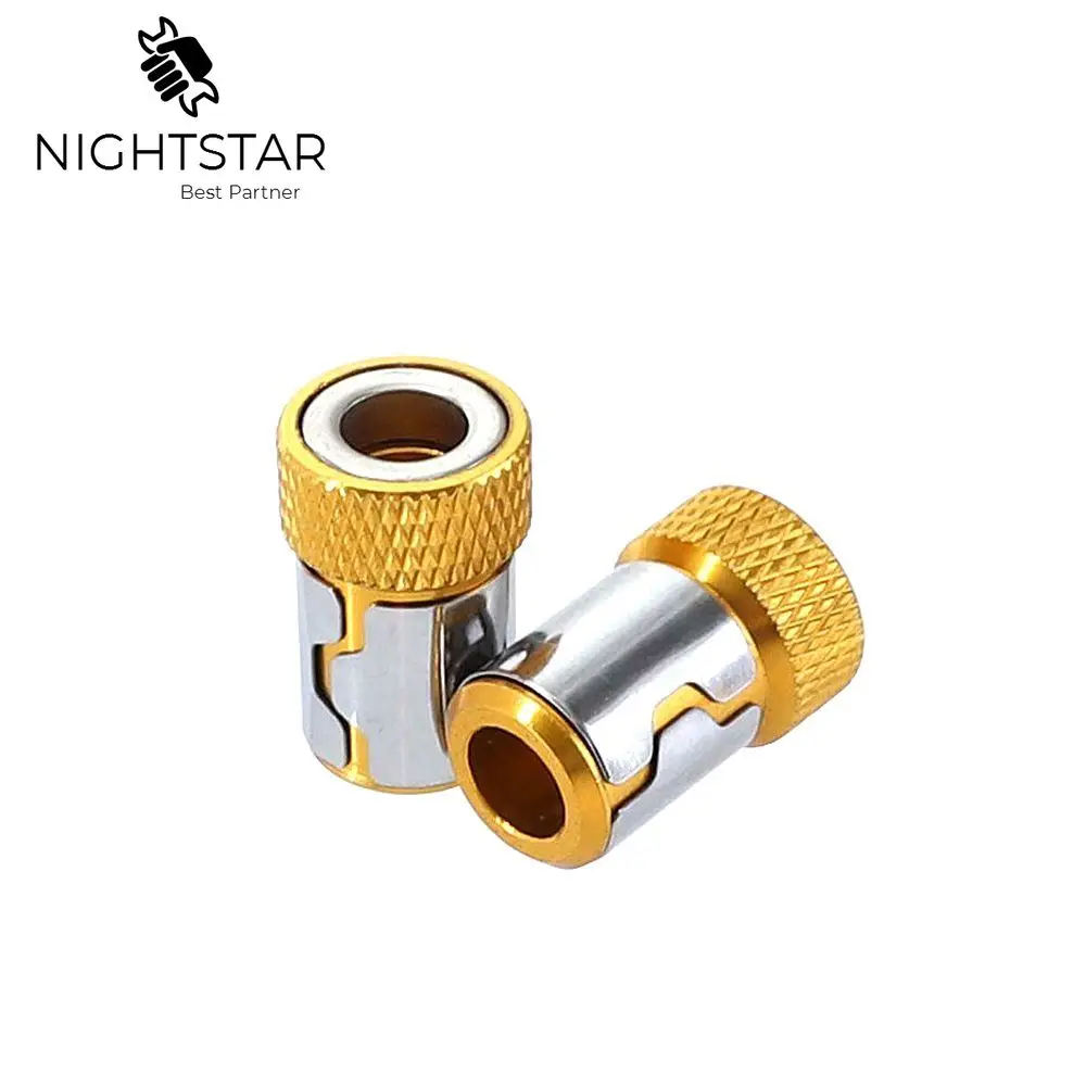 

Krachtige Universal Magnetic Ring 1/4" Metal Screwdriver Bit Magnetic Ring For 6.35mm Shank Anti-Corrosion Drill Bit Magnet