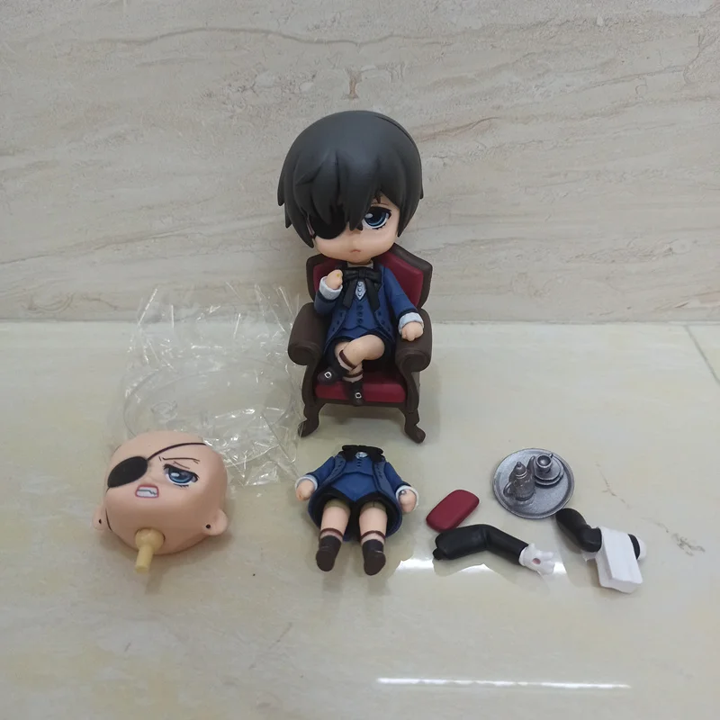 Аниме Черный дворецкий Ciel Phantomhive ПВХ фигурка Коллекционная модель кукла игрушка