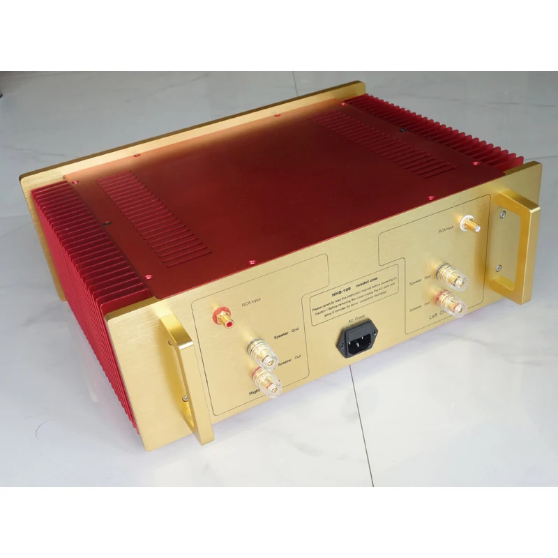 

Vogue 440*330*160mm All Aluminum No Large Loop Amplifier Chassis Box House DIY Enclosure With Cooling Hole Amplifier Case Shell