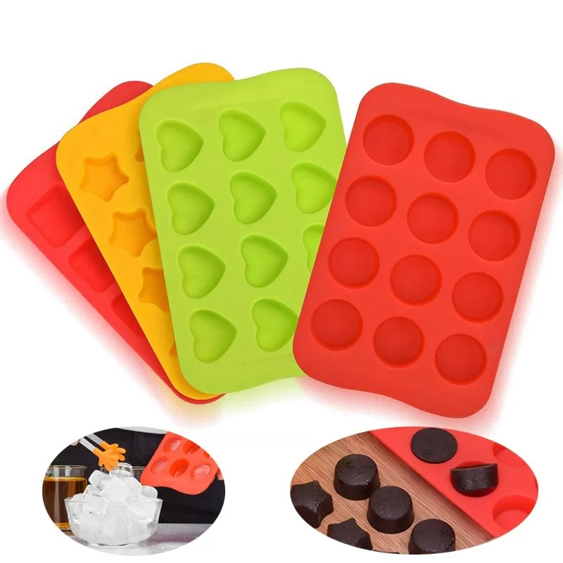 

Ice Maker Mould DIY Creative Ice Cube Mold Silicone Ice Tray Fruit Ice Cube Maker Bar Kitchen Food Grade Silicone Accessories #1