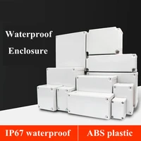 outdoor waterproof case enclosure abs plastic box electronic project case waterproof junction box for electronics