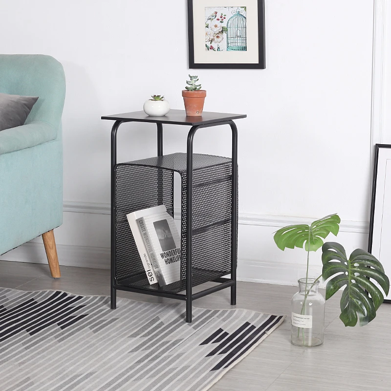 Coffee с несколькими шкафчиками для хранения креативный ночной столик |