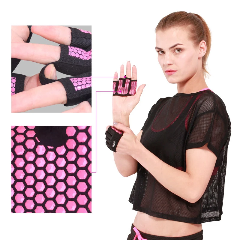 

Fit Four Weightlifting Gloves - The Gripper |Workout Gloves for Cross Training Fit Athletes - Enhanced Silicone Grip Palm