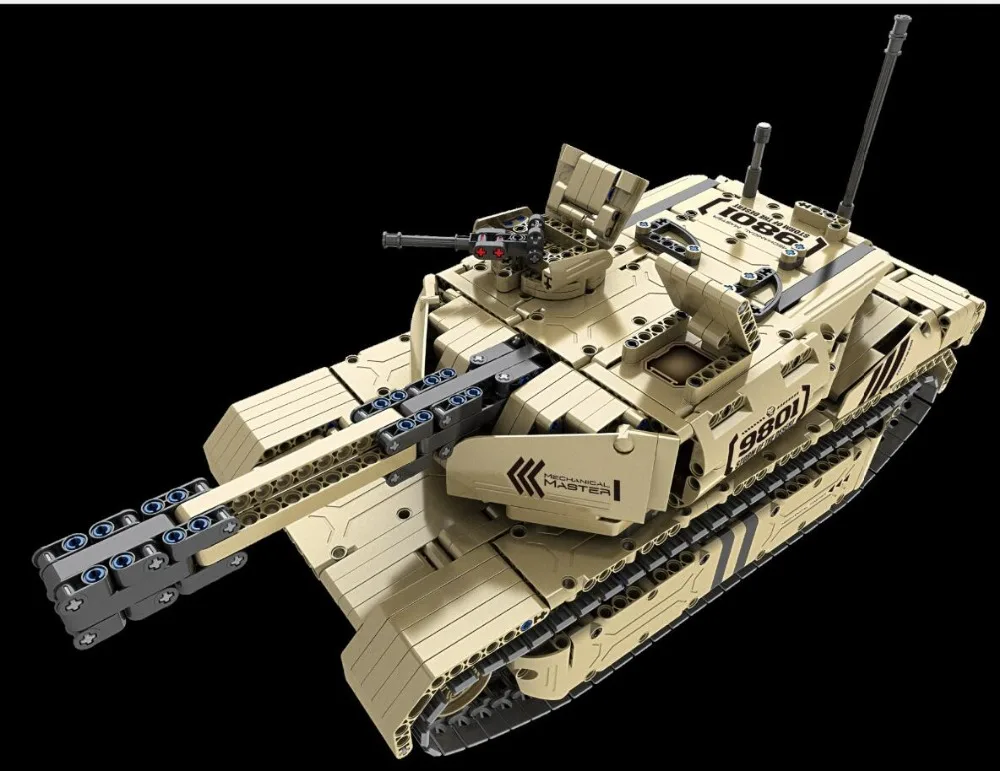 Набор моделей танка игрушка военный Rc M1a2 Танк 50 м расстояние может вращаться