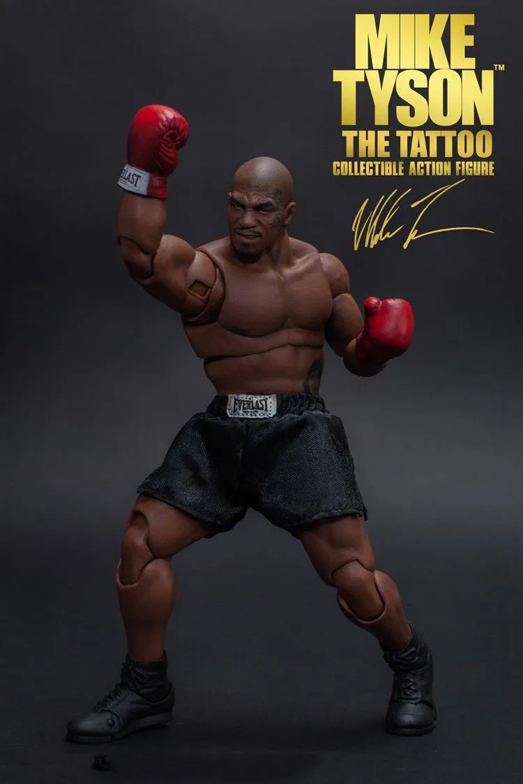 

1/12 scale figure boxer Tyson three-headed sculpture tattoo version 6 inch action figure toy model gift collection
