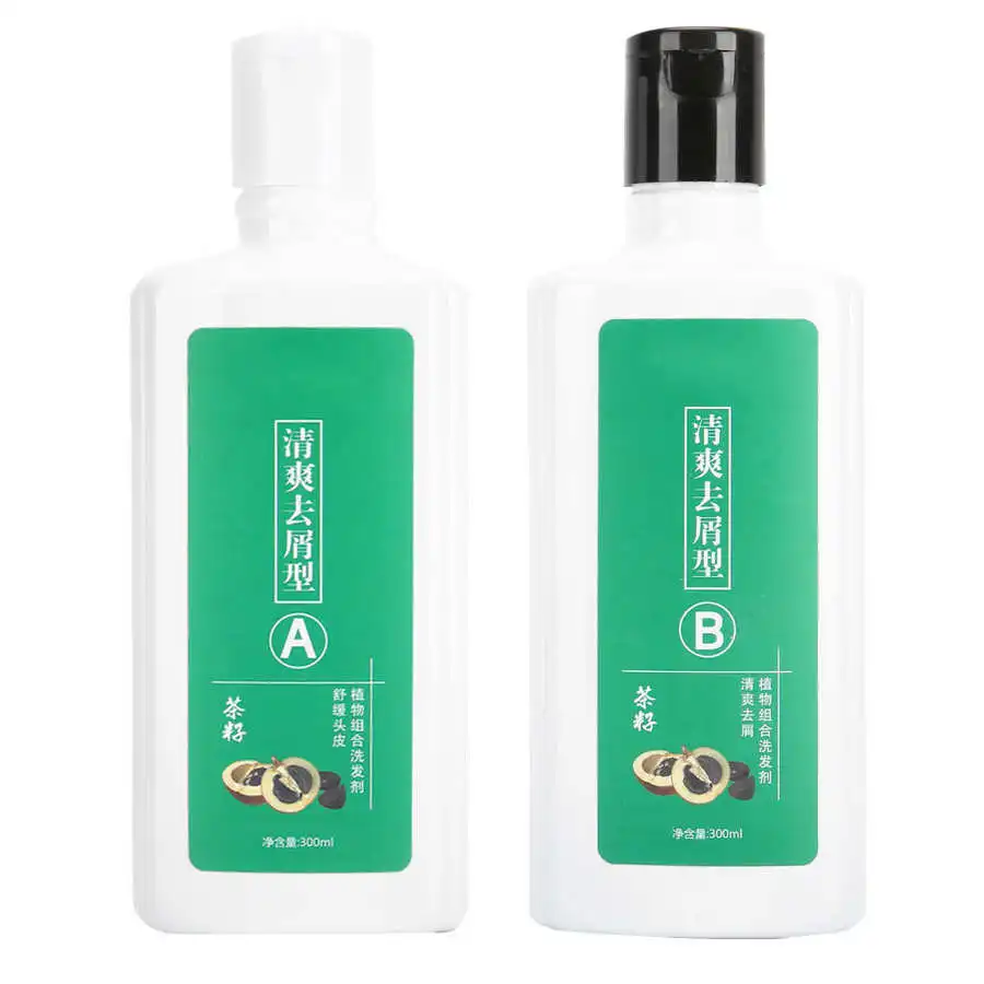 

2pcs 300ml Shampoo Anti-Dandruff Anti-Hair Loss Barber Salon Moisturizing Scalp Soothes Shampoo Barns Hair Care Tool