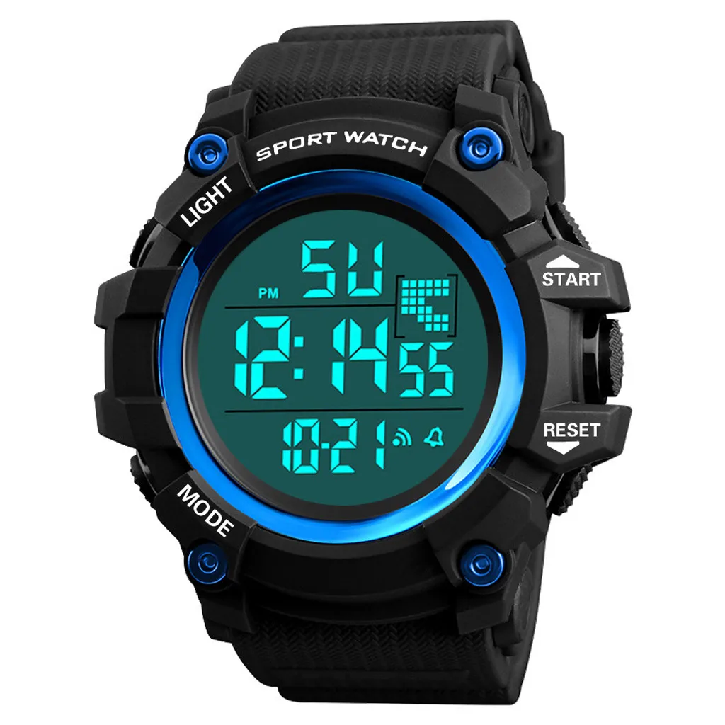 HONHX Clock Relogio Sport Watch Men Waterproof Daily Military Digital Outdoor LED Electronic Wristwatch Reloj Purchasing 40* | Наручные