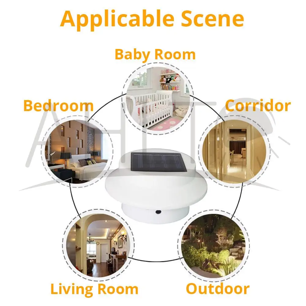 

3 LED Solar Lights Bird Lamp Honey Bee Decoration Night Light for Garden Wall Lamp Outdoor Sun Powered Solar Christmas Lighting