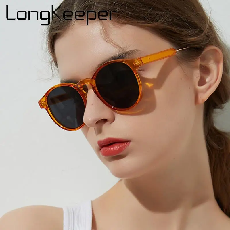 

Модные круглые солнцезащитные очки для женщин и мужчин, роскошные солнцезащитные очки «кошачий глаз», брендовые дизайнерские женские очки ...