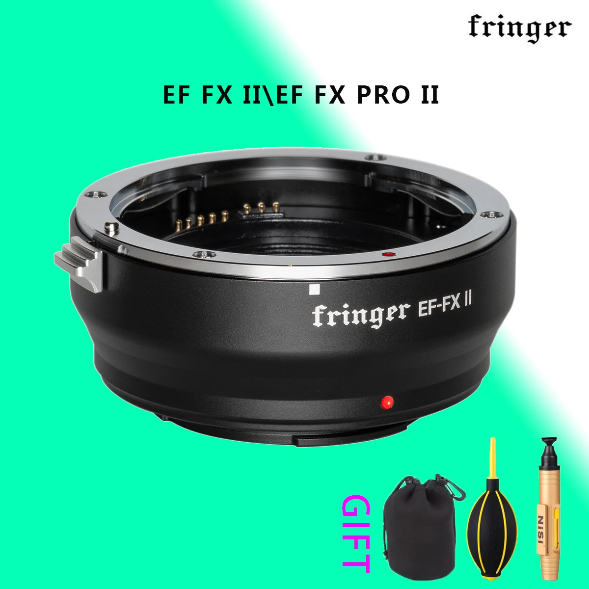 Fringer EF FX II FR FX20 адаптер объектива камеры AF автофокуса для Canon Sigma объектив Fujifilm