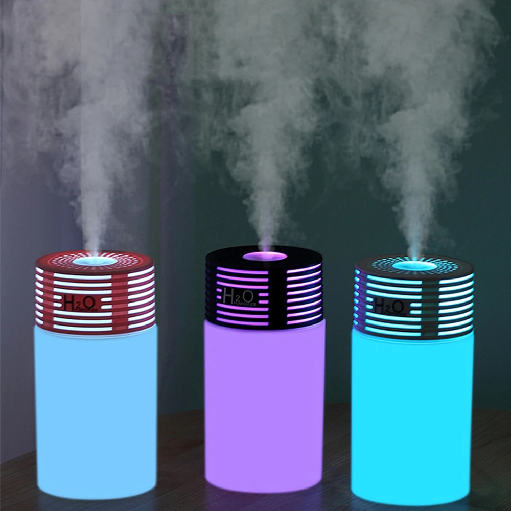 Увлажнитель-Ароматизатор воздуха ультразвуковой с сисветодиодный лампой USB |