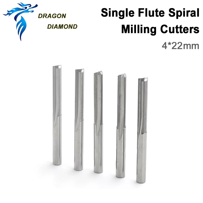 

Фрезы карбидные с двумя прямыми канавками, 4 х32 мм, 10 шт.