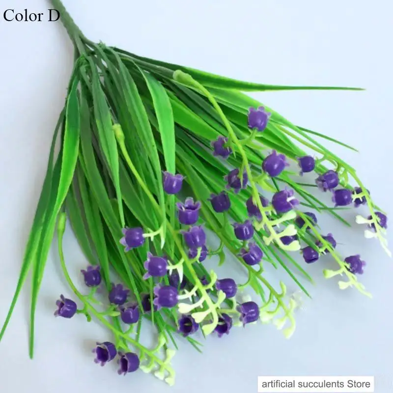 Искусственные пластиковые Лилии долины цветы домашний стол офисные Свадебные