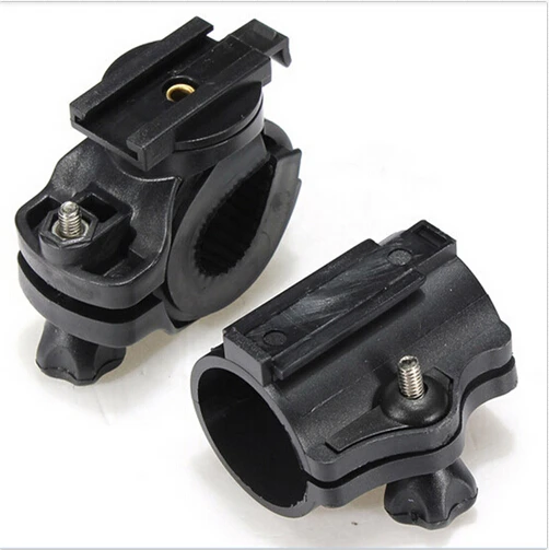 

1PC LED Torch Bracket Mount Holder Sports Accessories Bicycle Lights Mount Holder 360 Rotation Cycling Bike Flashlight