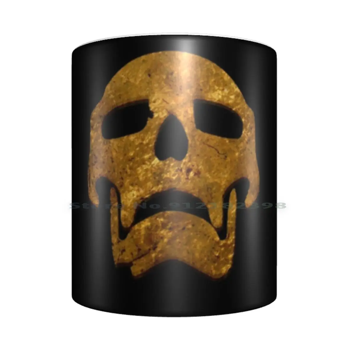 Череп-хранитель золотые керамические кружки кофейные чашки кружка для чая с