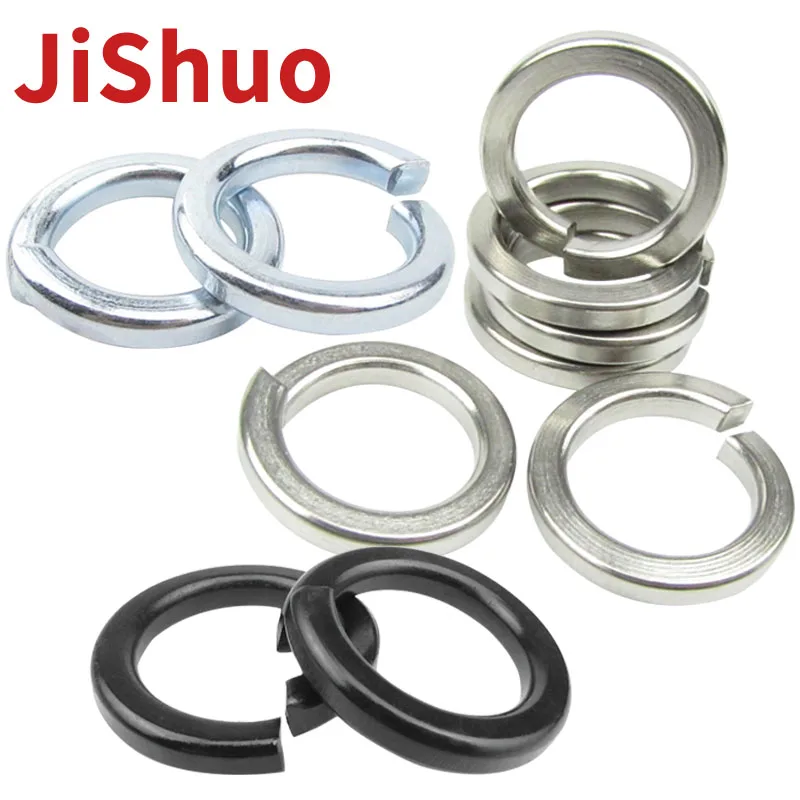 GB93 76 оцинкованная углеродистая сталь Покрытие Черная пружинная шайба 304