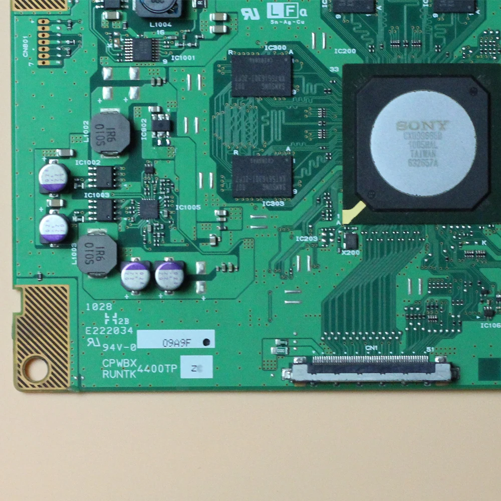 CPWBX RUNTK 4400TP ZA ZB ZC ZZ оригинальная плата SHARP T-Con CPWBXRUNTK для Sony ТВ-логическая