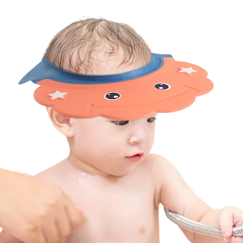 Детский шампунь для ушей мытья головы регулируемая шапка младенцев детей